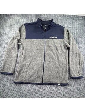 Fanatics NFL Cowboy’s ProLine Blue/Gray jacket Size XXL (0037)